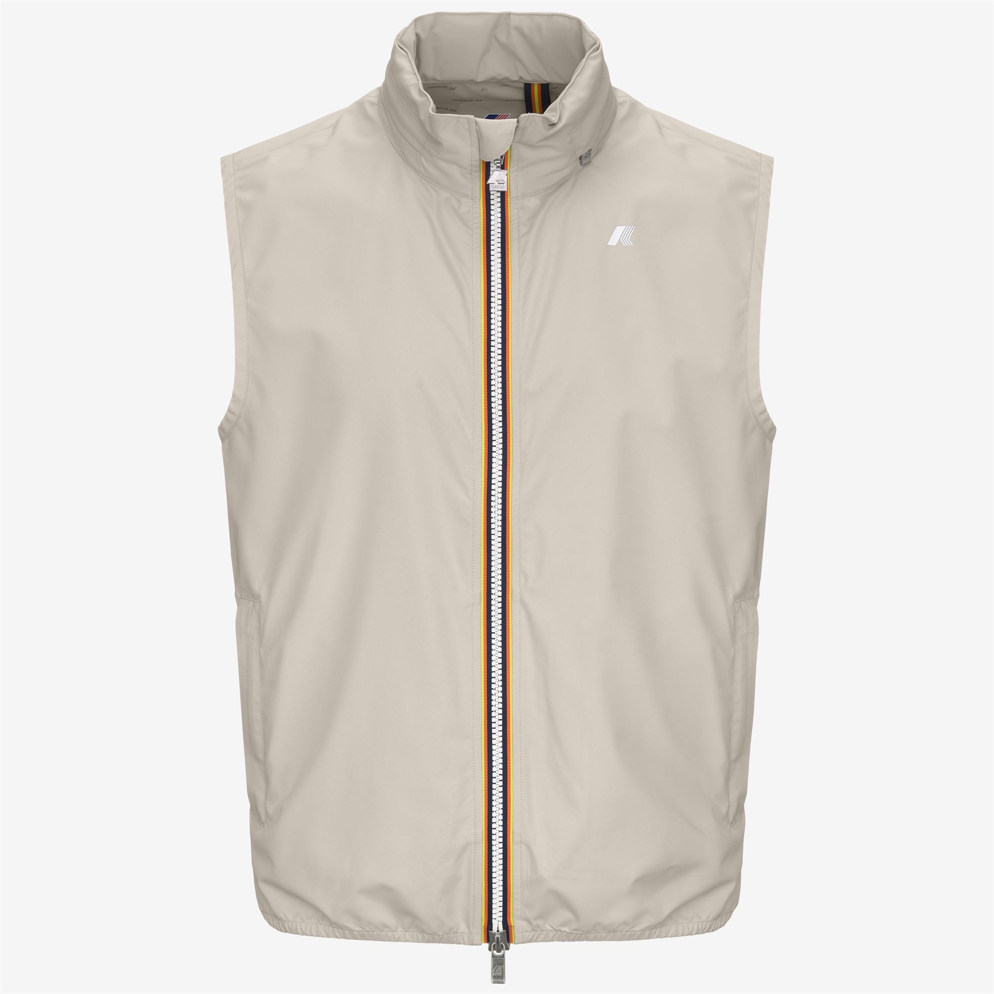 Jackets_MAN_VALEN STRETCH DOT_Vest_BEIGE LT - Commercial 1