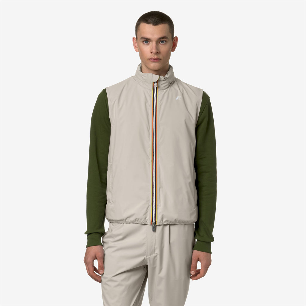 Jackets_MAN_VALEN STRETCH DOT_Vest_BEIGE LT - Commercial 4