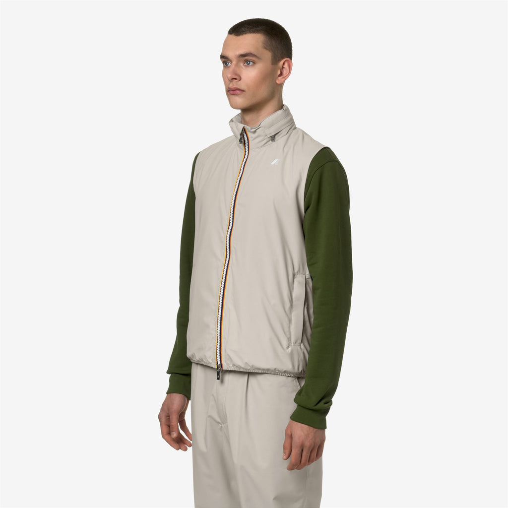 Jackets_MAN_VALEN STRETCH DOT_Vest_BEIGE LT - Commercial 5
