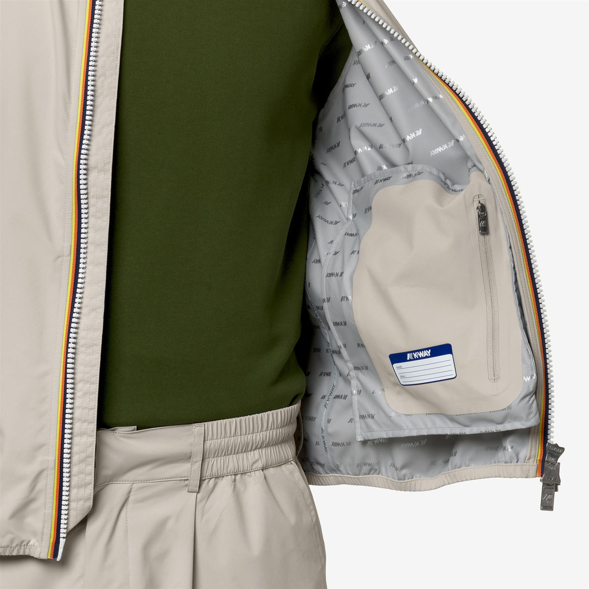 Jackets_MAN_VALEN STRETCH DOT_Vest_BEIGE LT - Commercial 7