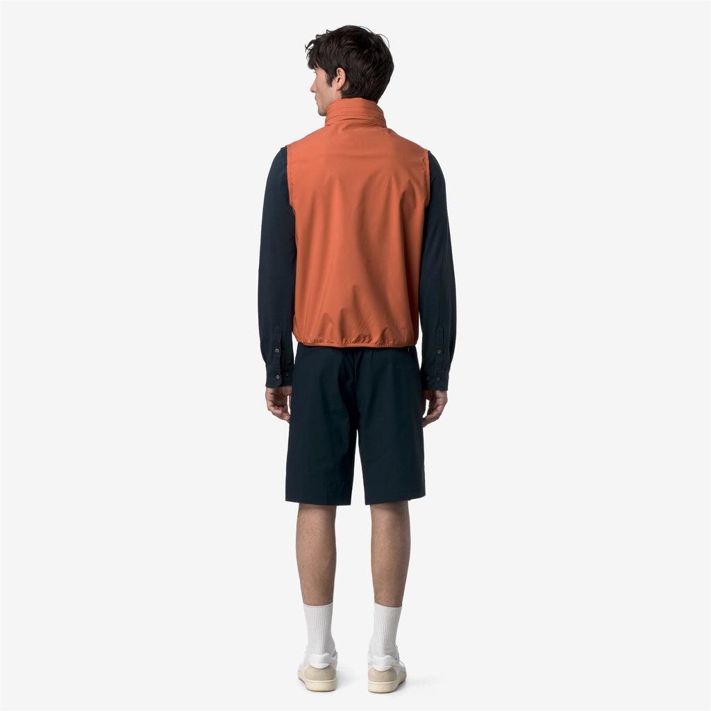 Jackets_Man_VALEN STRETCH DOT_Vest_Orange Brownish - Commercial 6