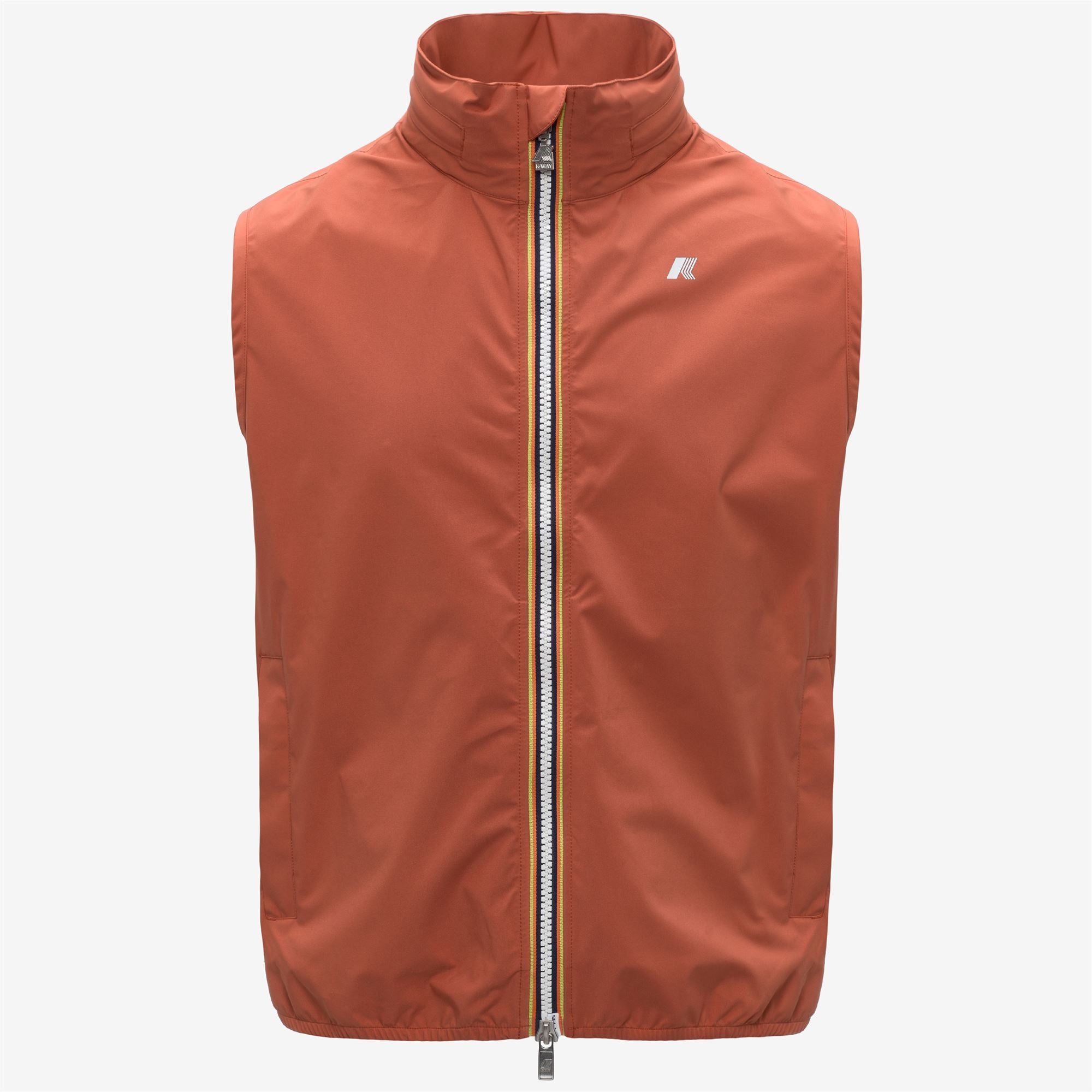 Jackets_Man_VALEN STRETCH DOT_Vest_Orange Brownish - Commercial 1