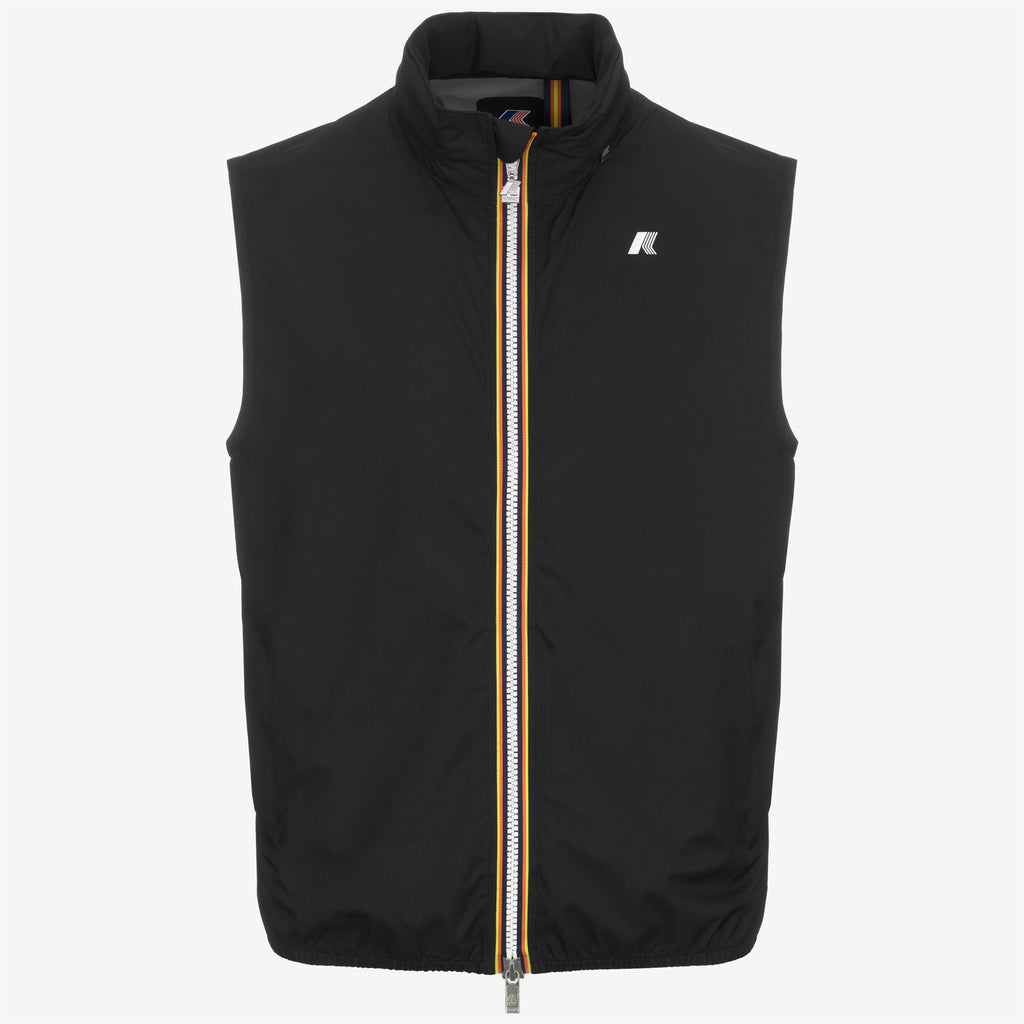 Jackets_MAN_VALEN STRETCH DOT_Vest_Black Pure - Commercial 1