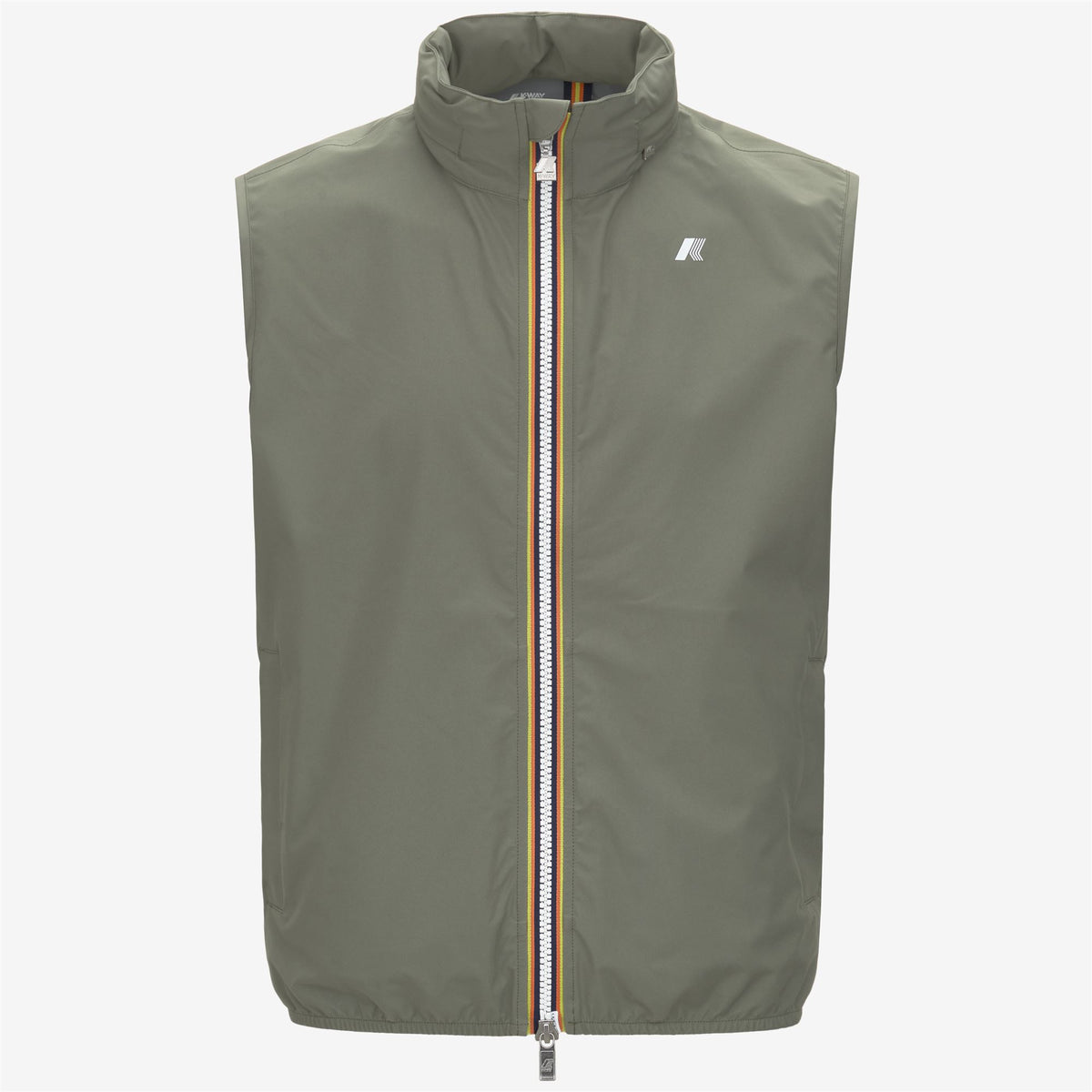 Jackets_MAN_VALEN STRETCH DOT_Vest_Green Lichen - Commercial 1
