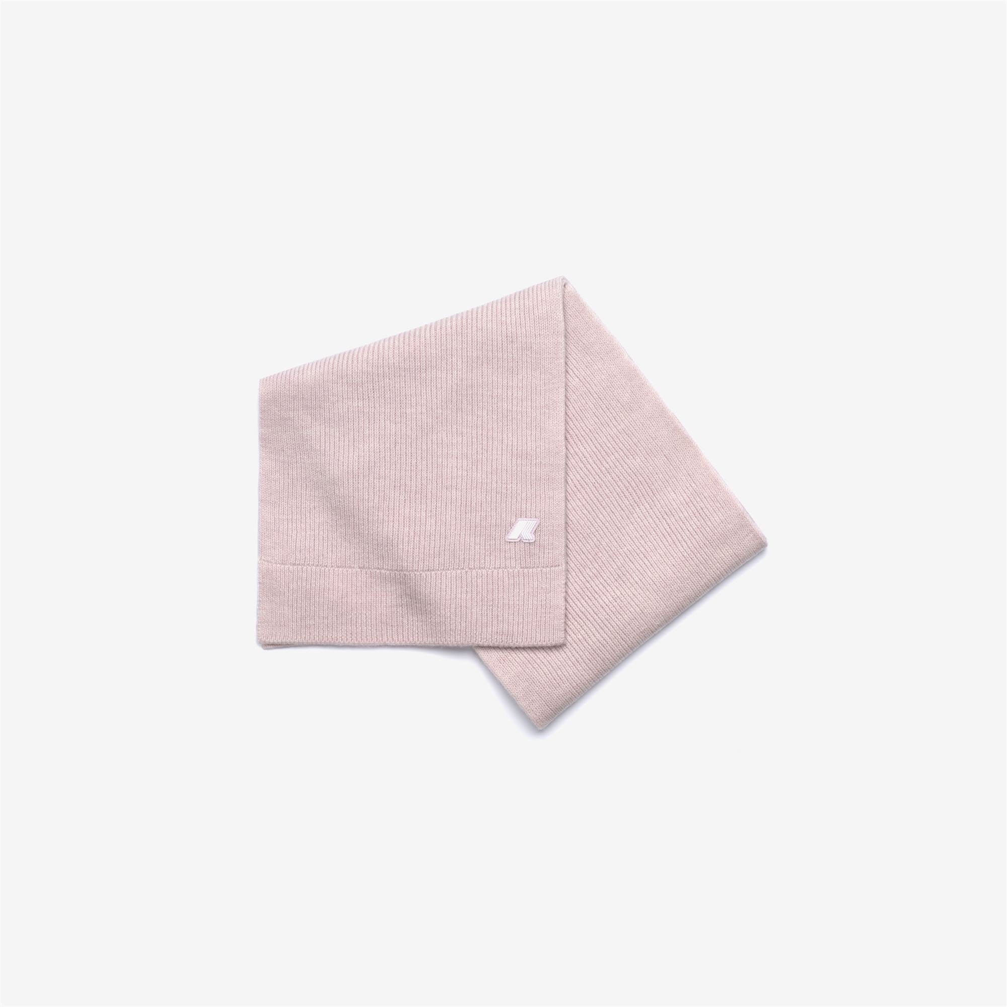 Scarves_KID UNISEX_P. ETIENNE CARDIGAN STITCH_Scarf_Rose Hushed Melange - Commercial 1