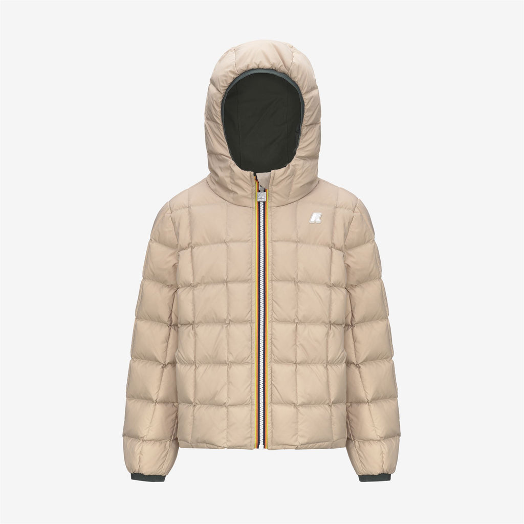 Jackets_BOY_P. JACK ST THERMO DOUBLE_Short_Green B-Beige G - Commercial 2