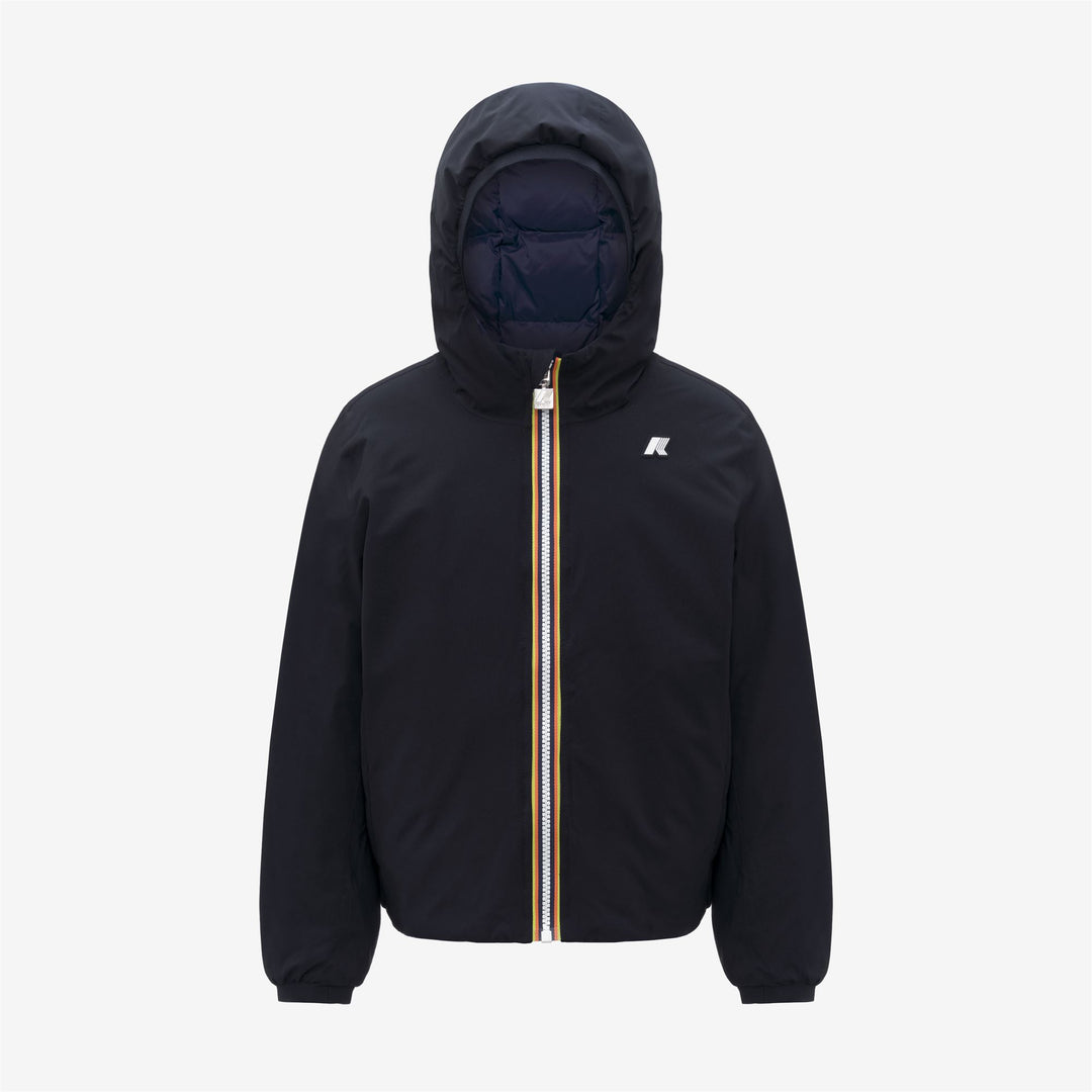 Deep blue Boys' Reversible Insulated Short Jacket 01