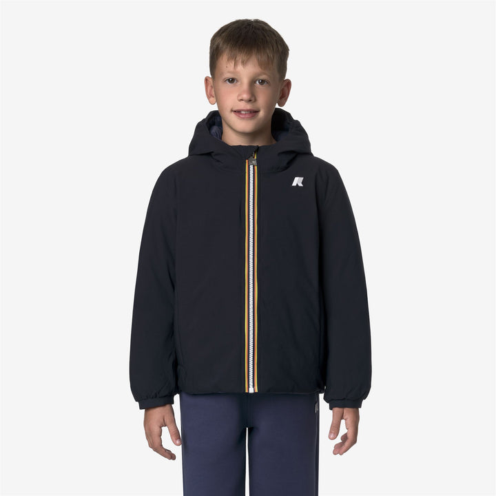 Deep blue Boys' Reversible Insulated Short Jacket 4