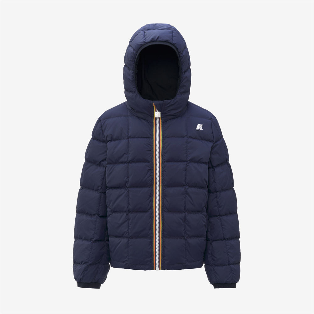 Deep blue Boys' Reversible Insulated Short Jacket 02
