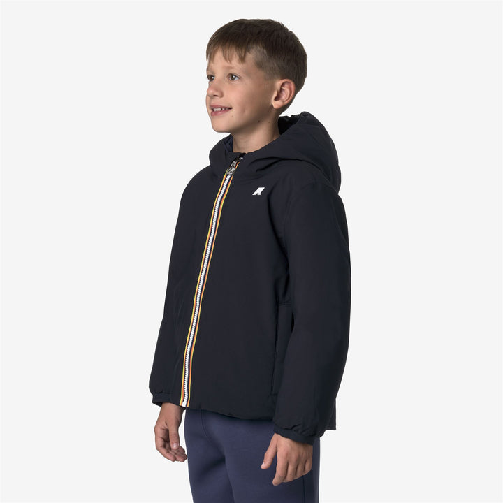 Deep blue Boys' Reversible Insulated Short Jacket 5