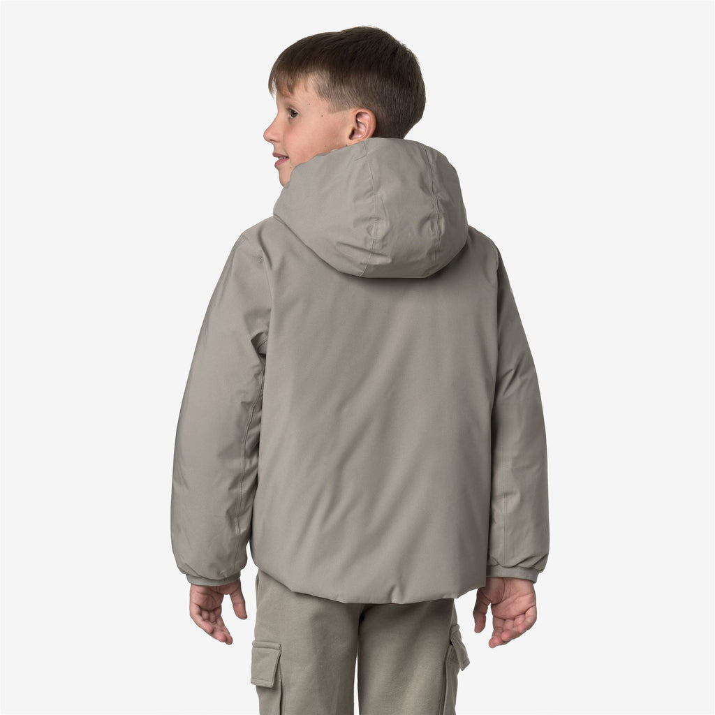 Jackets_BOY_P. JACK ST THERMO DOUBLE_Short_Green Oak - Red Syrah - Commercial 6