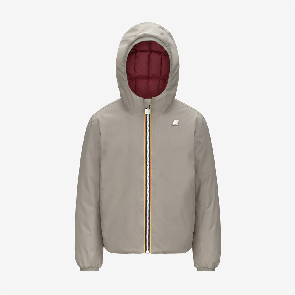 Jackets_BOY_P. JACK ST THERMO DOUBLE_Short_Green Oak - Red Syrah - Commercial 1