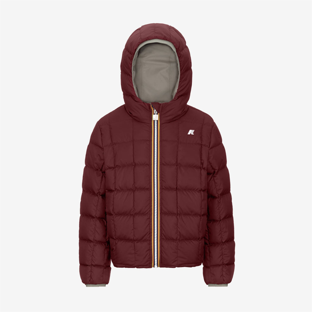 Jackets_BOY_P. JACK ST THERMO DOUBLE_Short_Green Oak - Red Syrah - Commercial 2