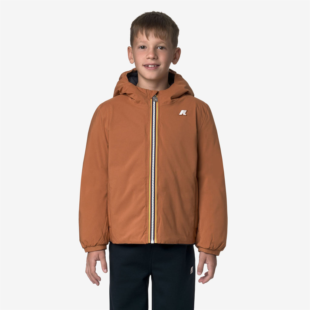 Jackets_BOY_P. JACK ST THERMO DOUBLE_Short_Orange Adobe - Blue Depth - Commercial 4