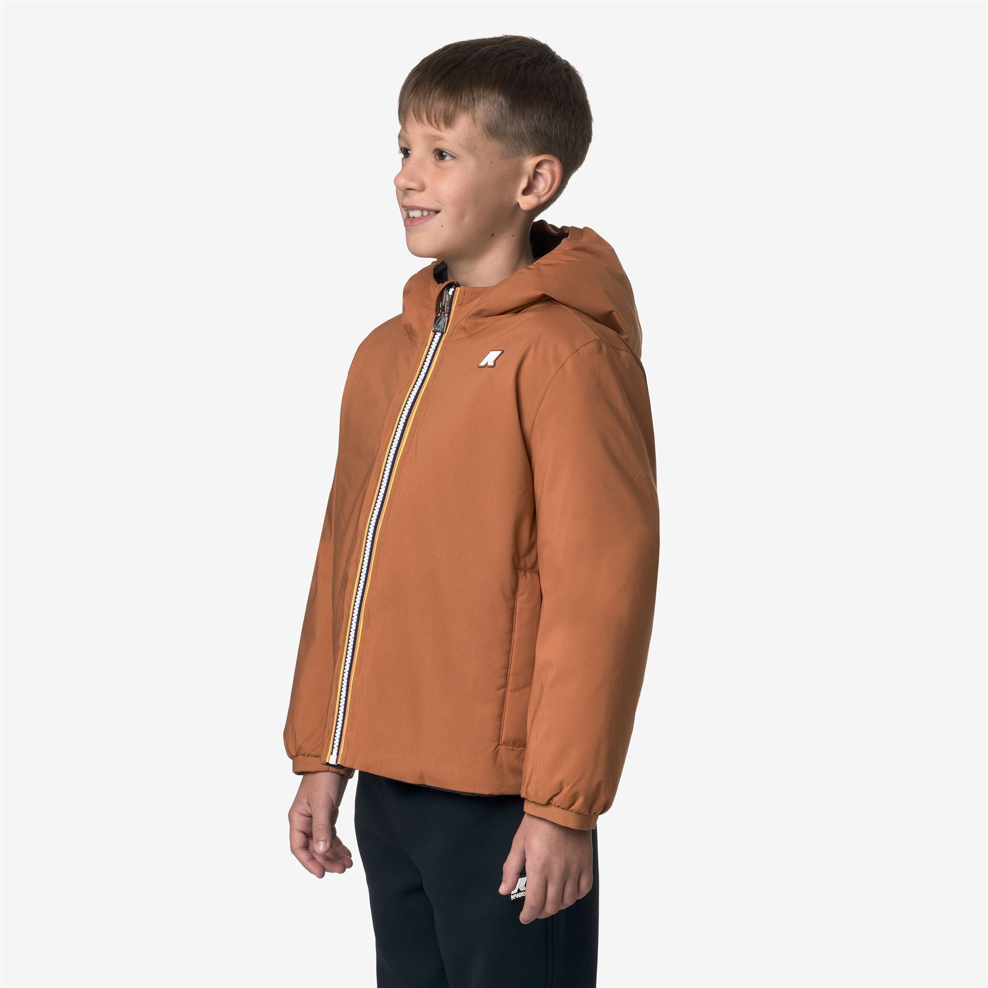 Jackets_BOY_P. JACK ST THERMO DOUBLE_Short_Orange Adobe - Blue Depth - Commercial 5