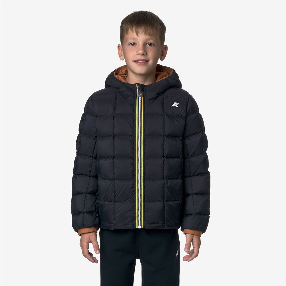 Orange Boy's Reversible Insulated Winter Jacket 02
