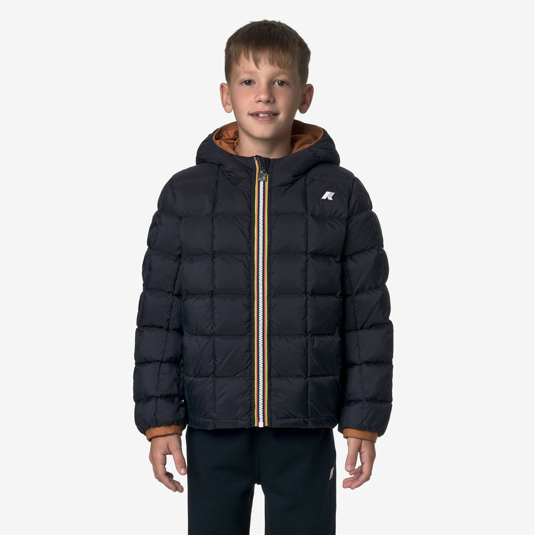Orange Boy's Reversible Insulated Winter Jacket main
