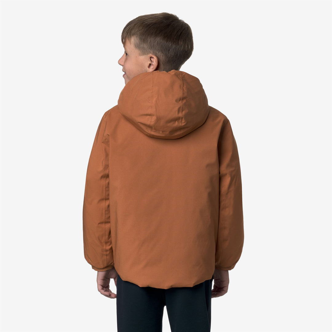 Orange Boy's Reversible Insulated Winter Jacket main