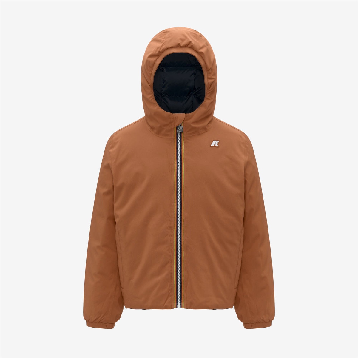 Jackets_BOY_P. JACK ST THERMO DOUBLE_Short_Orange Adobe - Blue Depth - Commercial 1