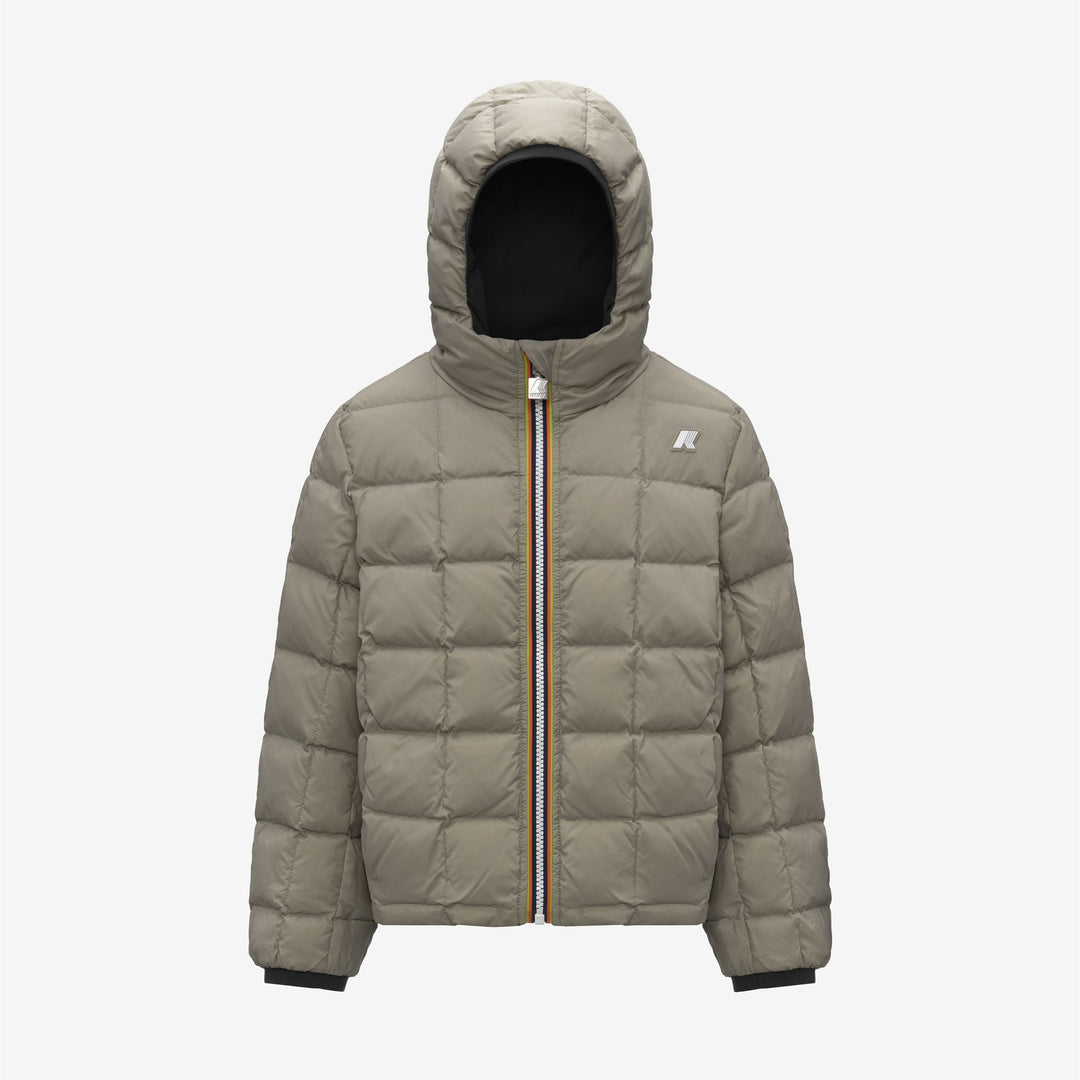 Giacca invernale reversibile imbottita nera per ragazzi main