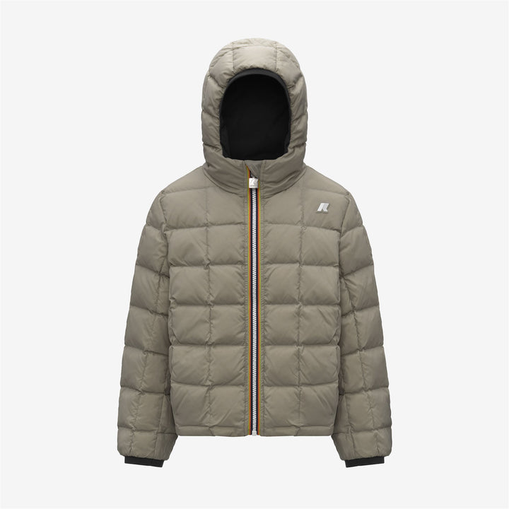 Giacca invernale reversibile imbottita nera per ragazzi 2