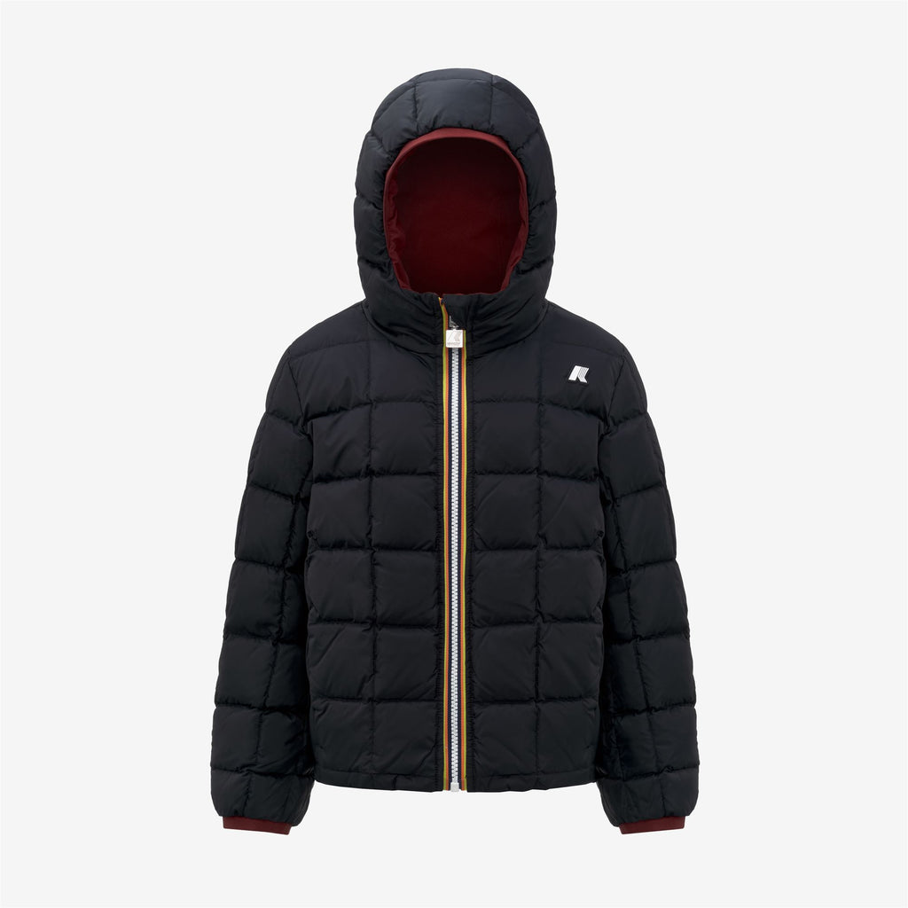 Jackets_BOY_P. JACK ST THERMO DOUBLE_Short_Red Syrah - Black Pure - Commercial 2