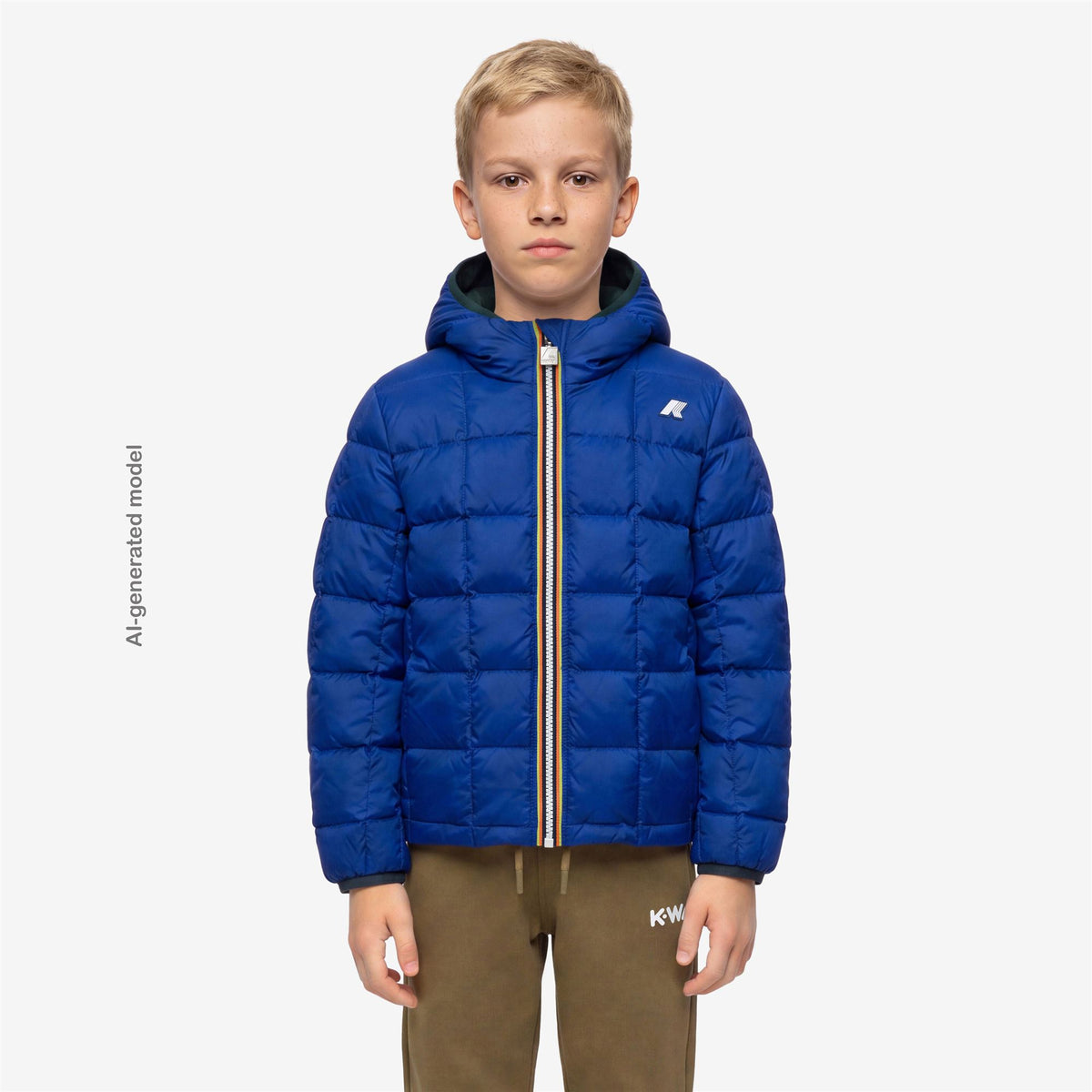 Jackets_BOY_P. JACK ST THERMO DOUBLE_Short_Green Dk Jungle - Blue Royal Marine - Commercial 3