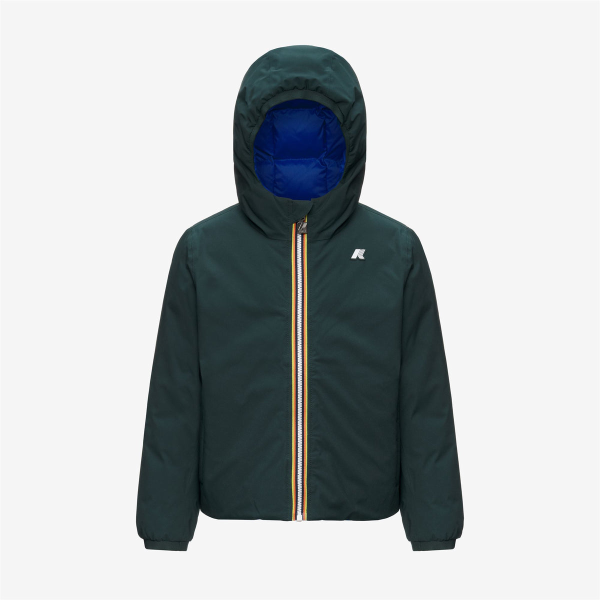 Jackets_BOY_P. JACK ST THERMO DOUBLE_Short_Green Dk Jungle - Blue Royal Marine - Commercial 1