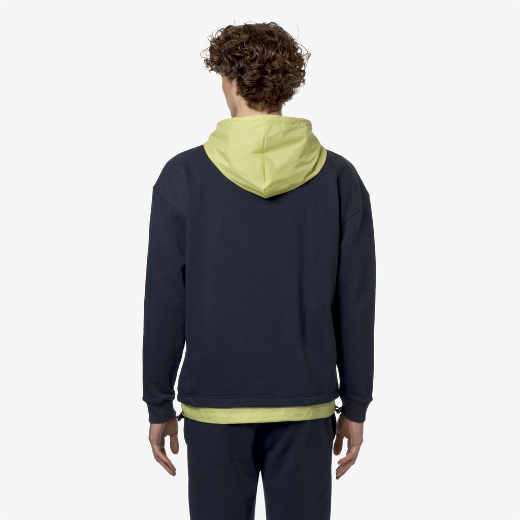 Fleece_Unisex_LE VRAI DONATIEN NYLON PC_Jumper_Blue Depth-Green Celery - Commercial 6