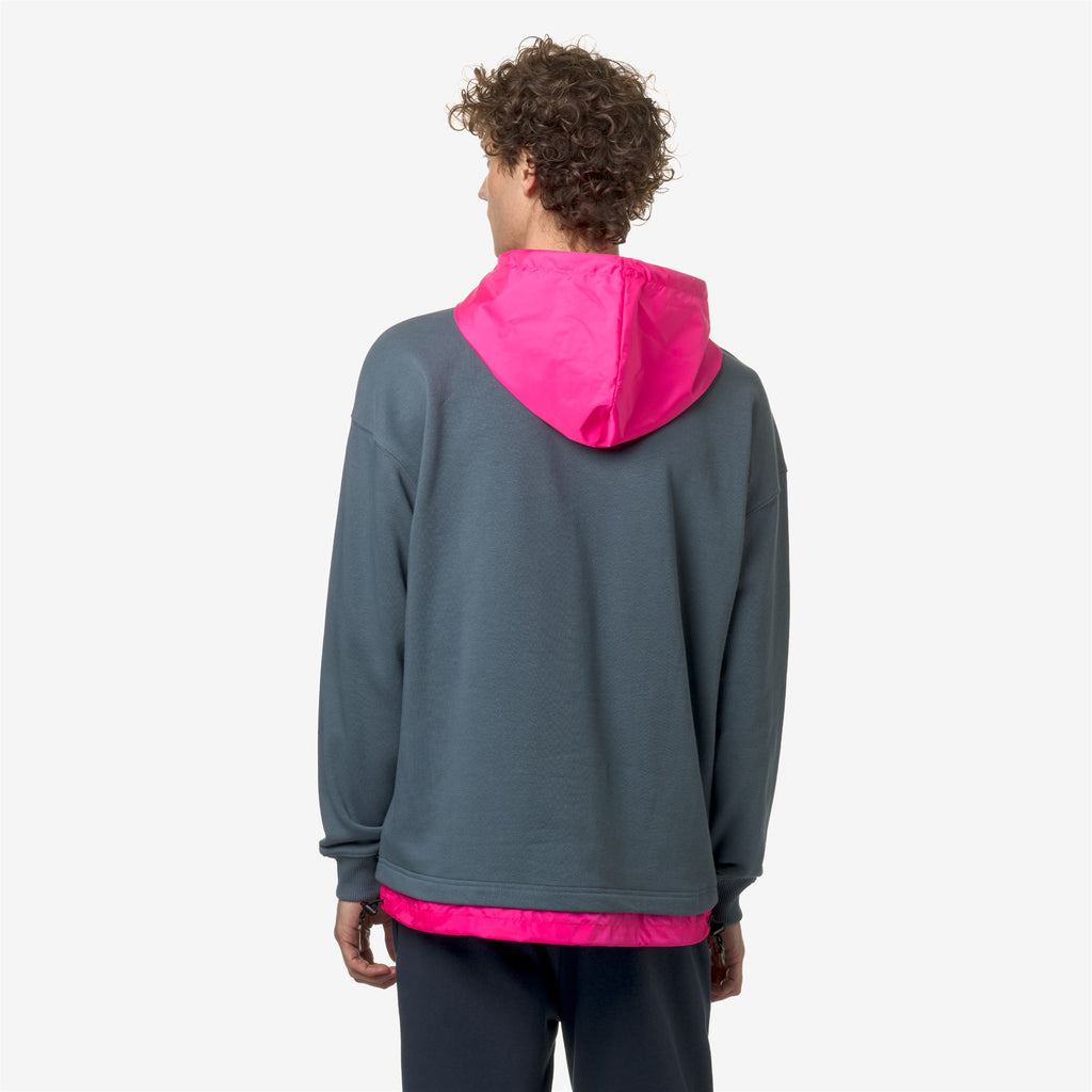 Fleece_Unisex_LE VRAI DONATIEN NYLON PC_Jumper_Grey Everest - Pink Intense - Commercial 6