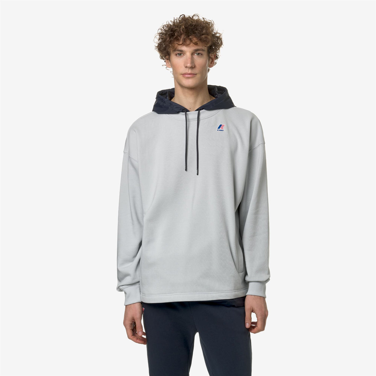 Fleece_Unisex_LE VRAI DONATIEN NYLON PC_Jumper_Grey Lt - Blue Depth - Commercial 4
