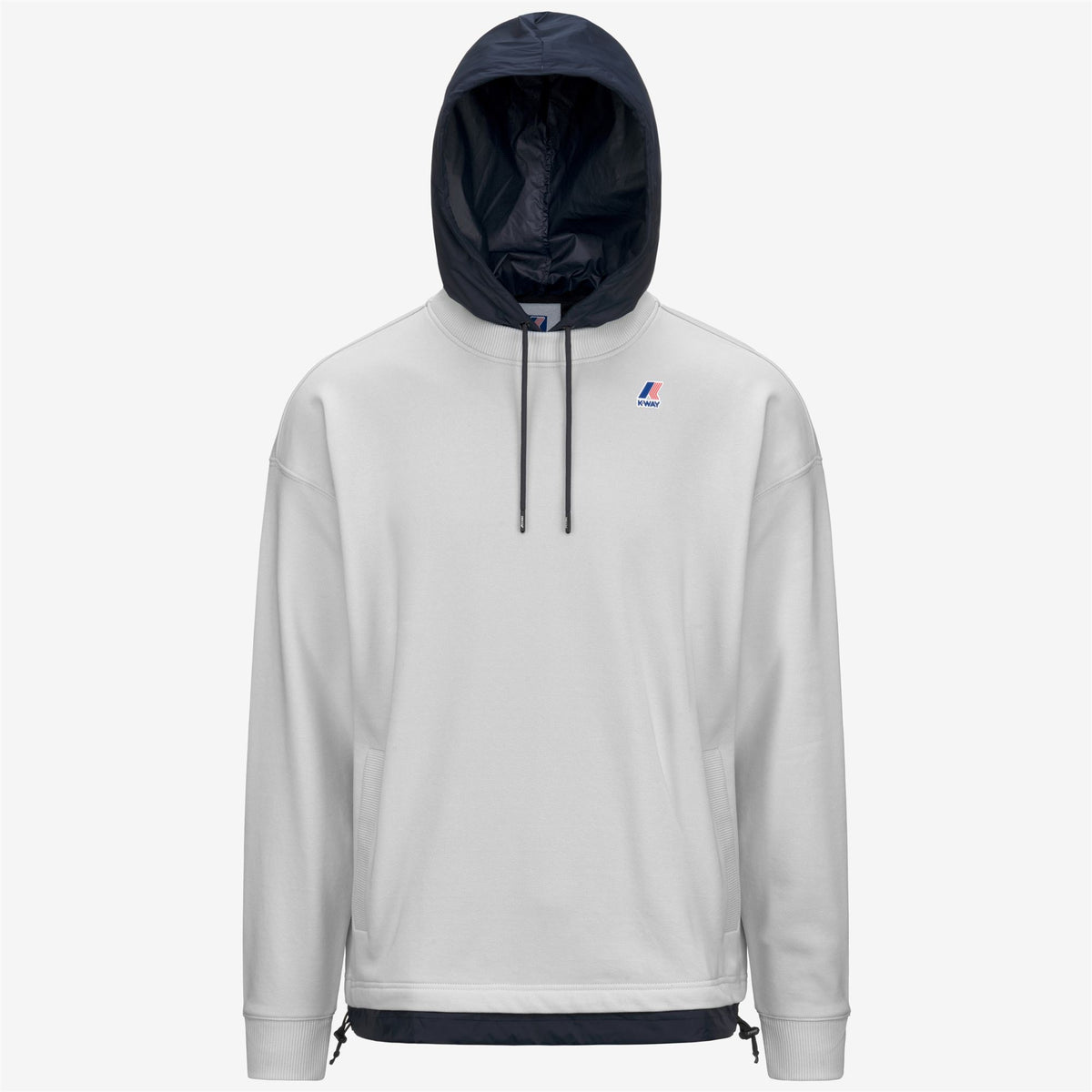 Fleece_Unisex_LE VRAI DONATIEN NYLON PC_Jumper_Grey Lt - Blue Depth - Commercial 1