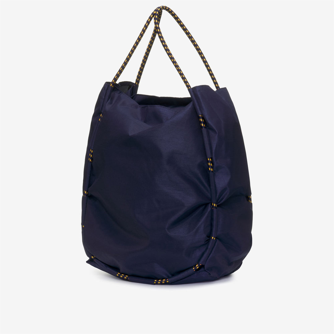 Bags Unisex COLINNE Shoulder Bag BLUE MD COBALT SHANTUNG Dressed Front (jpg Rgb)	
