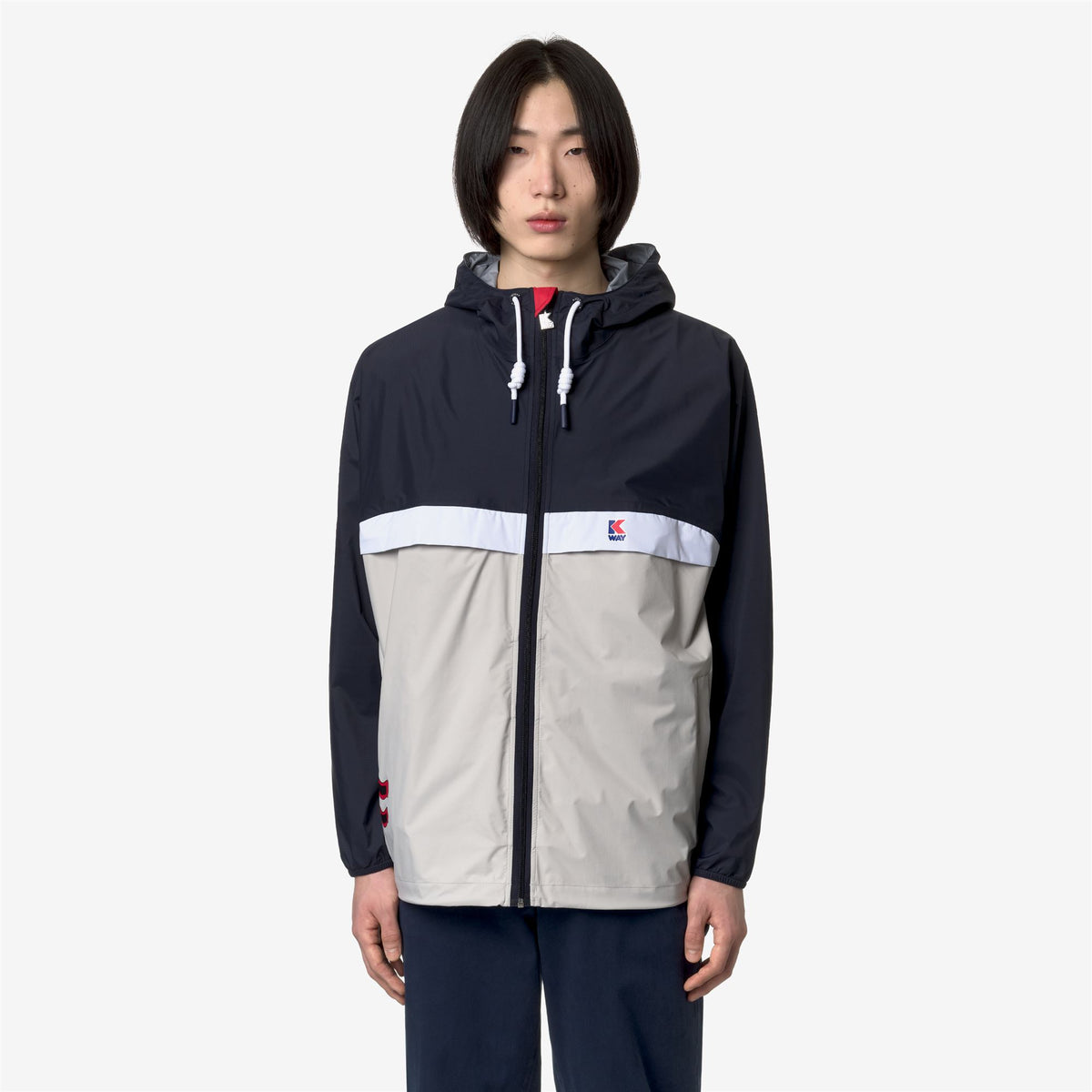 Jackets_Unisex_ CLAUDE 1975 HURRICANE_Mid_Blue Depth-Lt Beige - Blue Depth - Commercial 4