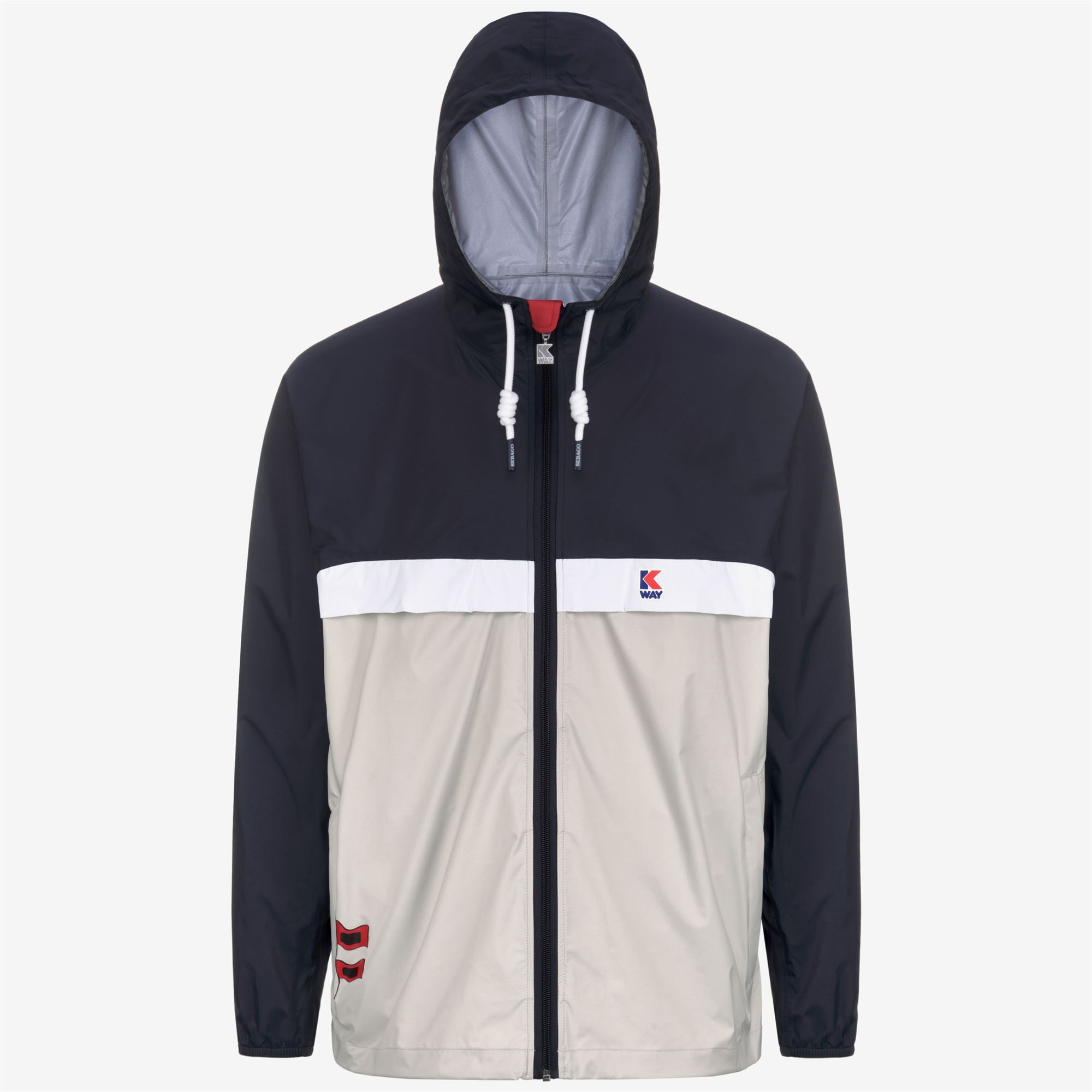 Jackets_Unisex_ CLAUDE 1975 HURRICANE_Mid_Blue Depth-Lt Beige - Blue Depth - Commercial 1