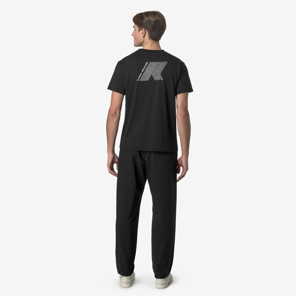 Black Grey Men's Outdoor Sport Trousers for Mountain Activities 02