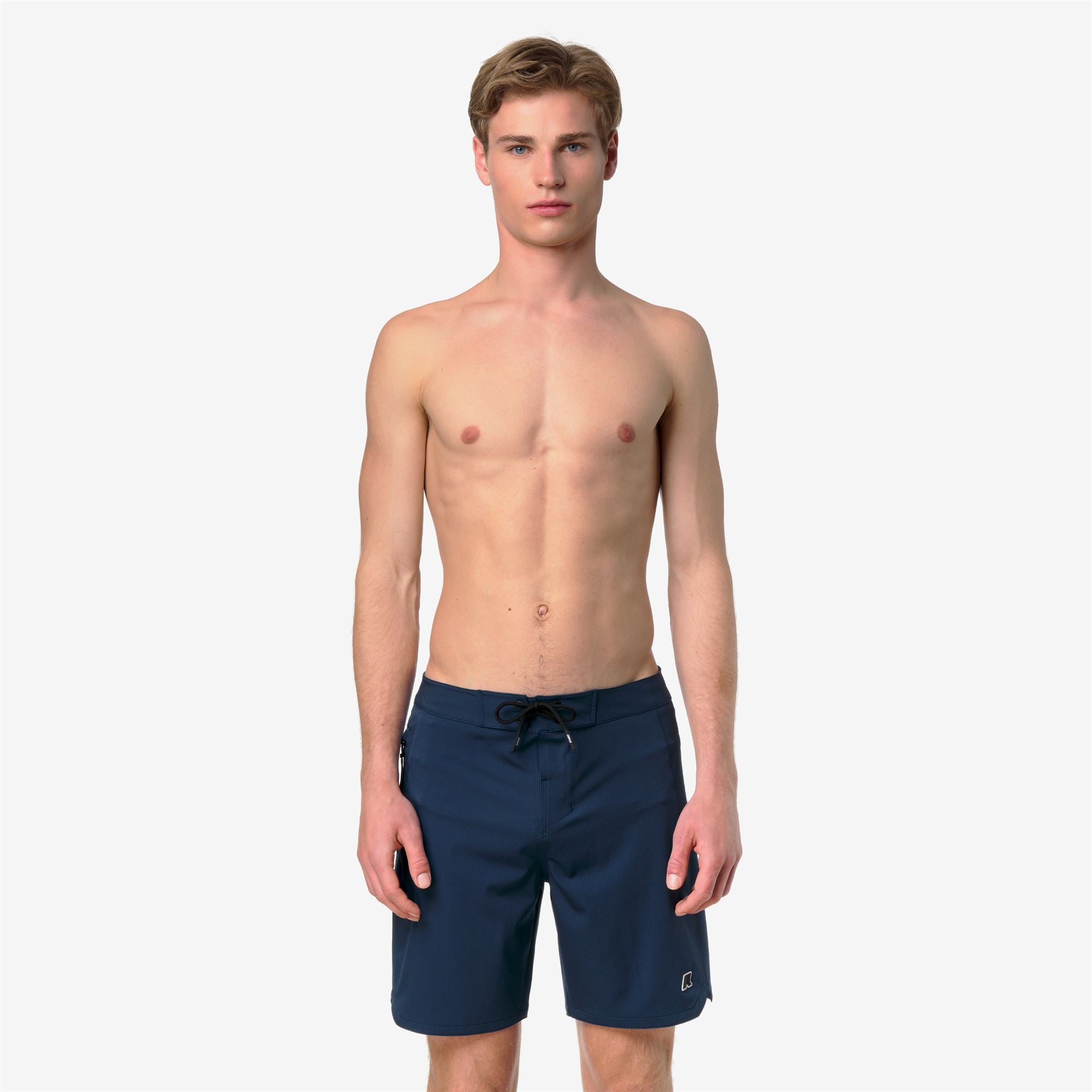 Bathing Suits_Man_HAXLEY BEACH LF_Swimming Trunks_Blue Insignia - Commercial 4