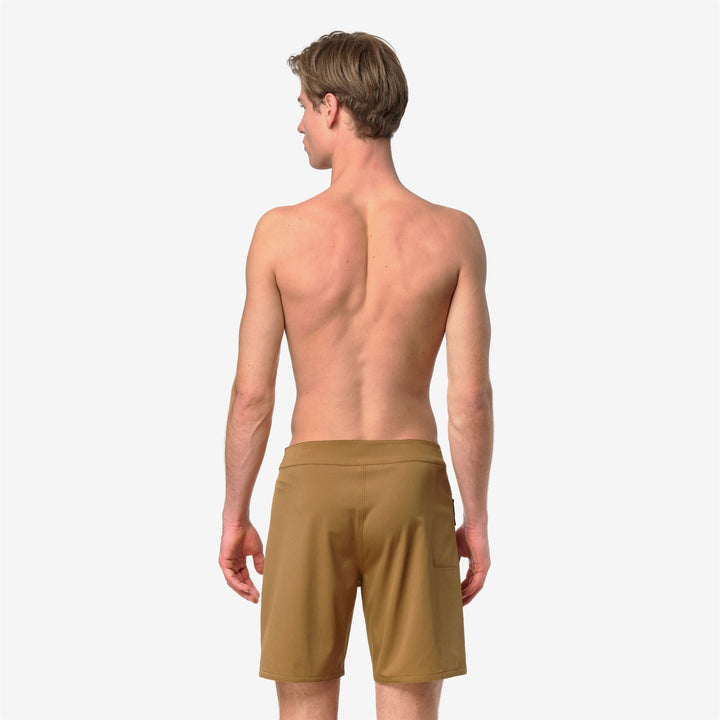 HAXLEY BEACH LF - Bathing Suits - Swimming Trunks - Man - BROWN BISTRE 5