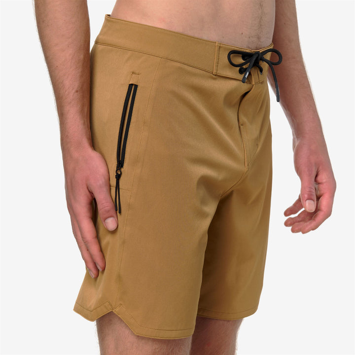 HAXLEY BEACH LF - Bathing Suits - Swimming Trunks - Man - BROWN BISTRE 2