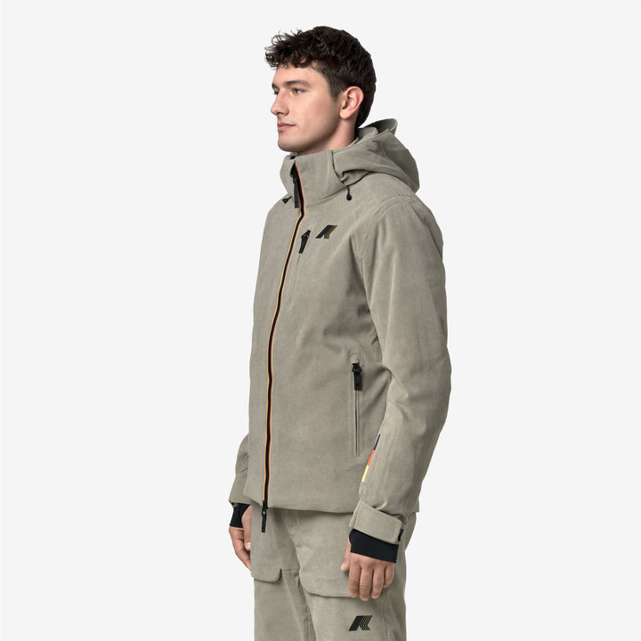 LAMET  CORDUROY - Jackets - Mid - Man - GREEN OAK 4