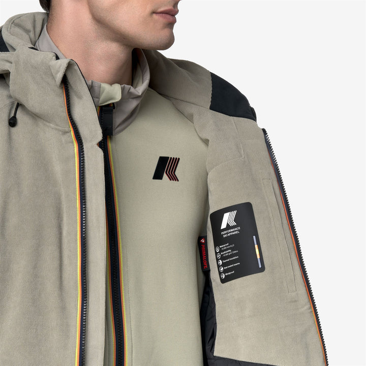 LAMET  CORDUROY - Jackets - Mid - Man - GREEN OAK 2