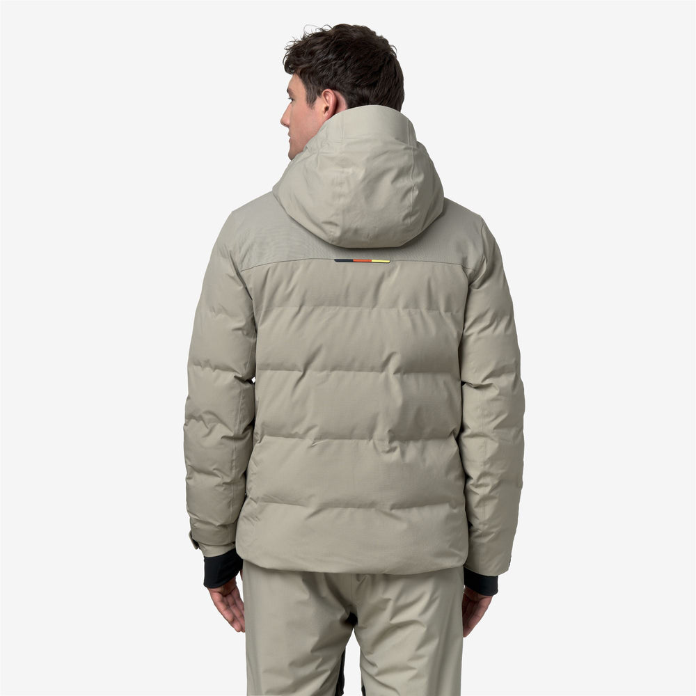 MERIB  HQUILTED Jackets Mid Man Green Oak 02