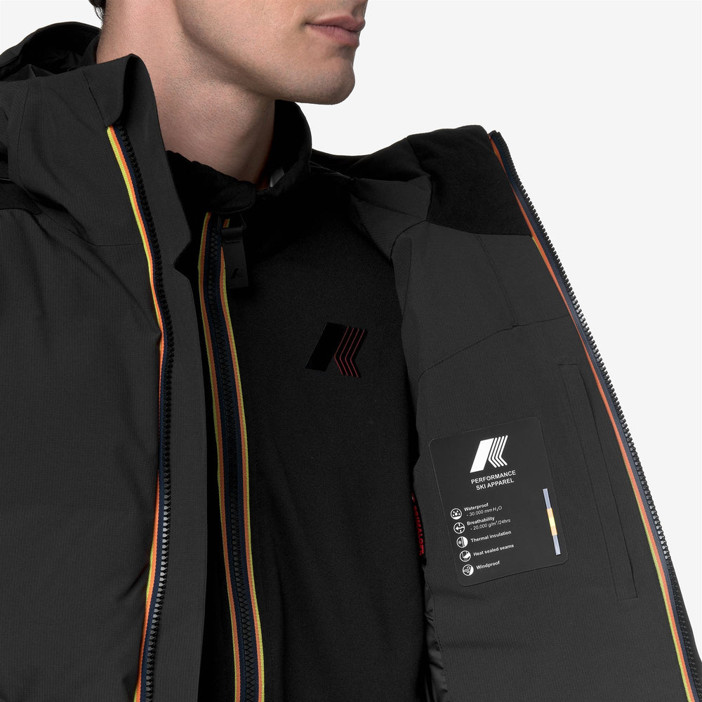 MERIB  HQUILTED - Jackets - Mid - Man - BLACK PURE 02