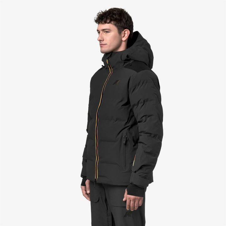 MERIB  HQUILTED - Jackets - Mid - Man - BLACK PURE 6