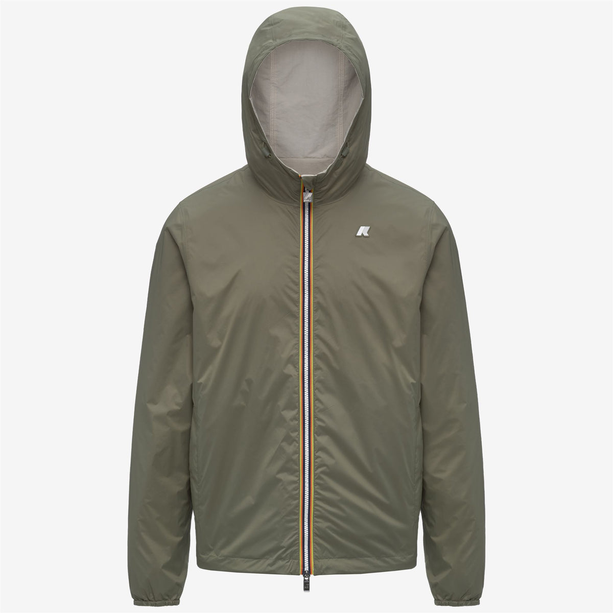 Jackets_Unisex_JAKE COTTON DOUBLE_Short_BEIGE LT - Green Lichen - Commercial 2