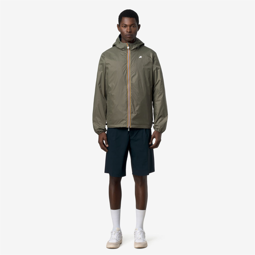 Jackets_Unisex_JAKE COTTON DOUBLE_Short_Blue Depth - Green Lichen - Commercial 7