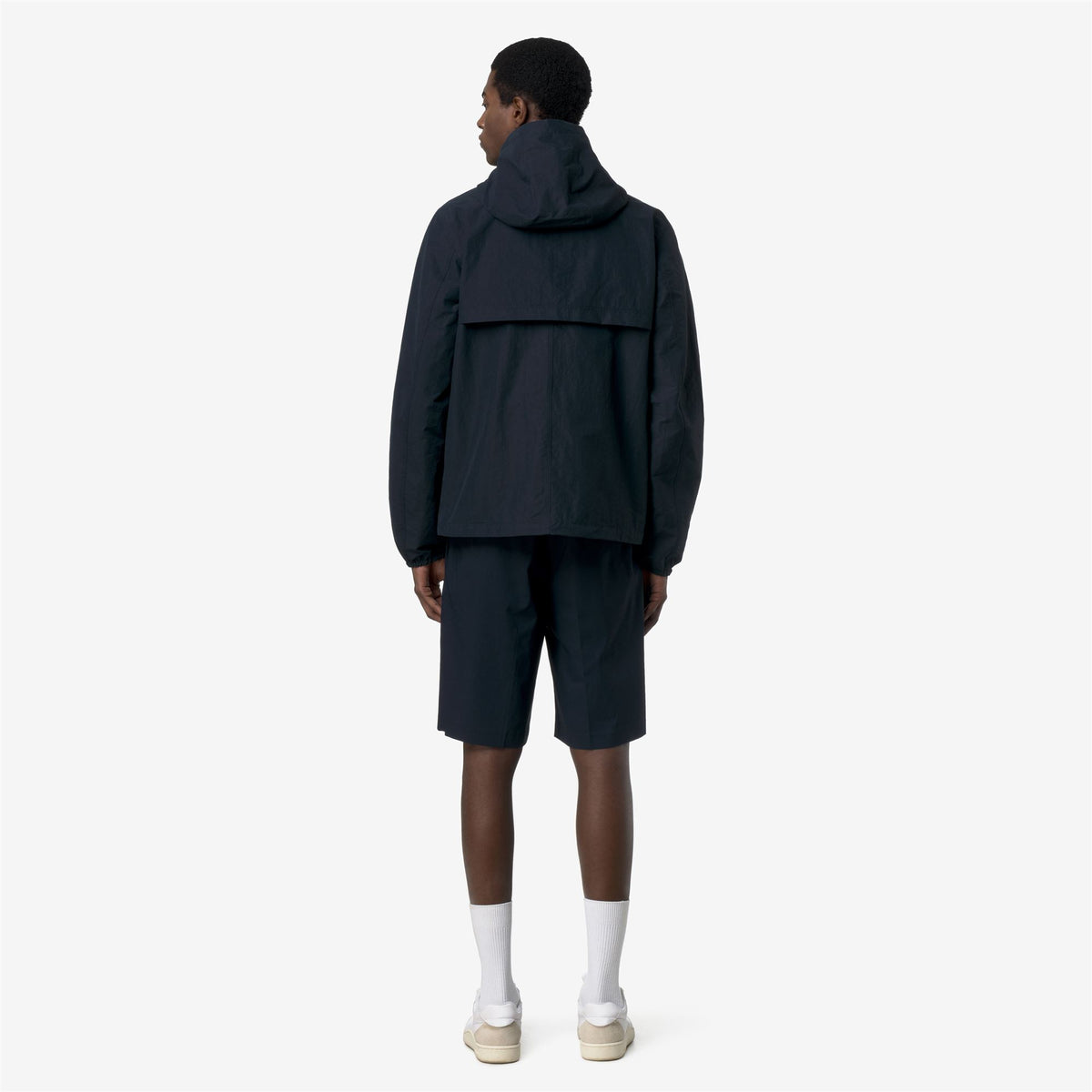 Jackets_Unisex_JAKE COTTON DOUBLE_Short_Blue Depth - Green Lichen - Commercial 6