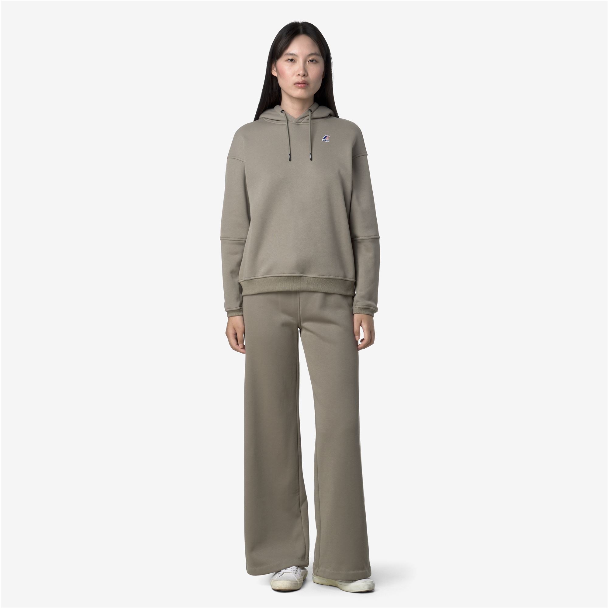 Pants_WOMAN_LOYRE BRUSHED PC_Sport Trousers_Green Oak - Commercial 4