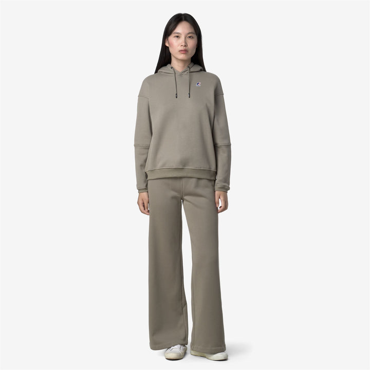 Green oak Women's Palazzo Sweatpants for Light Sports and Leisure 3