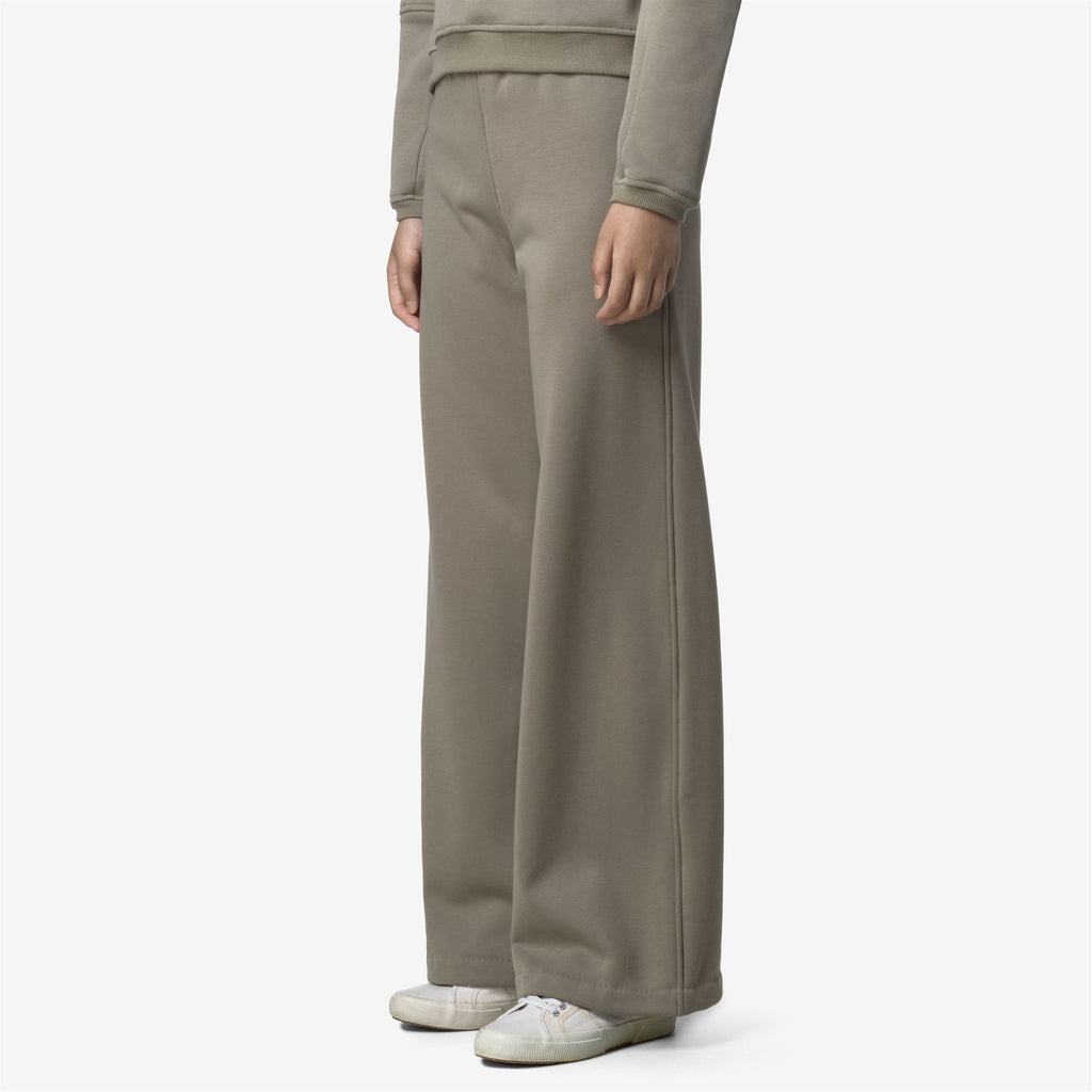 Pants_WOMAN_LOYRE BRUSHED PC_Sport Trousers_Green Oak - Commercial 5